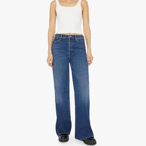 NWT MOTHER The Ditcher Roller Sneak jeans in Yakkity Yak, sz 23